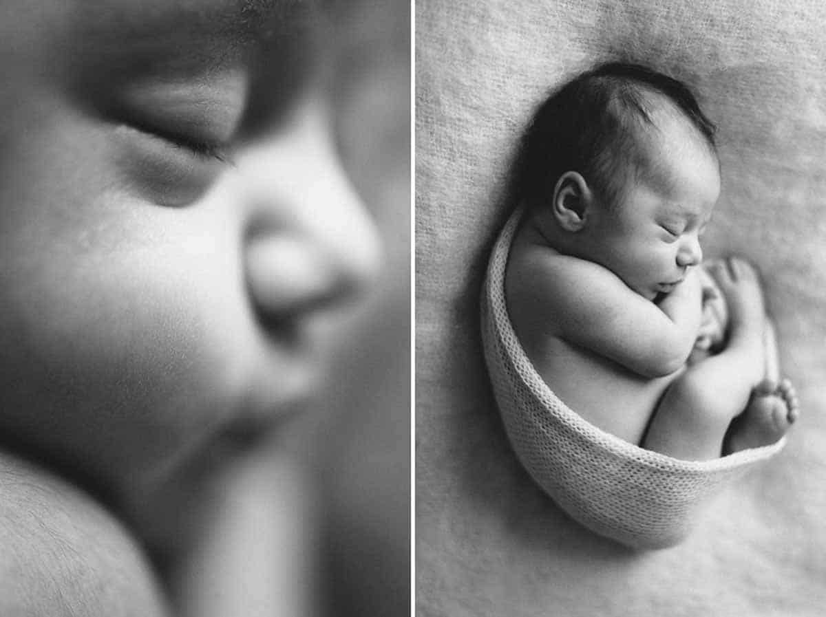 newborn baby foto i Esbjerg